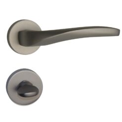 Armex Rozetli WC Kapı Kolu Selanik, Antrasit