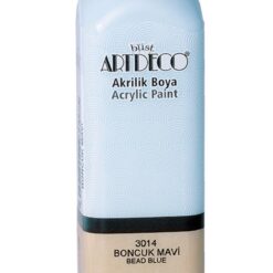 Artdeco Akrilik Boya, 140ml, Boncuk Mavi 3014