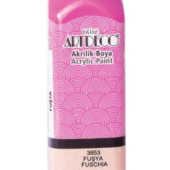 Artdeco Akrilik Boya, 140ml, Fuşya 3653