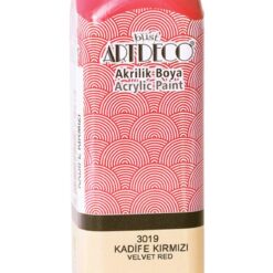Artdeco Akrilik Boya, 140ml, Kadife Kırmızı 3019