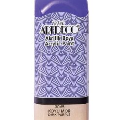 Artdeco Akrilik Boya, 140ml, Koyu Mor 3048