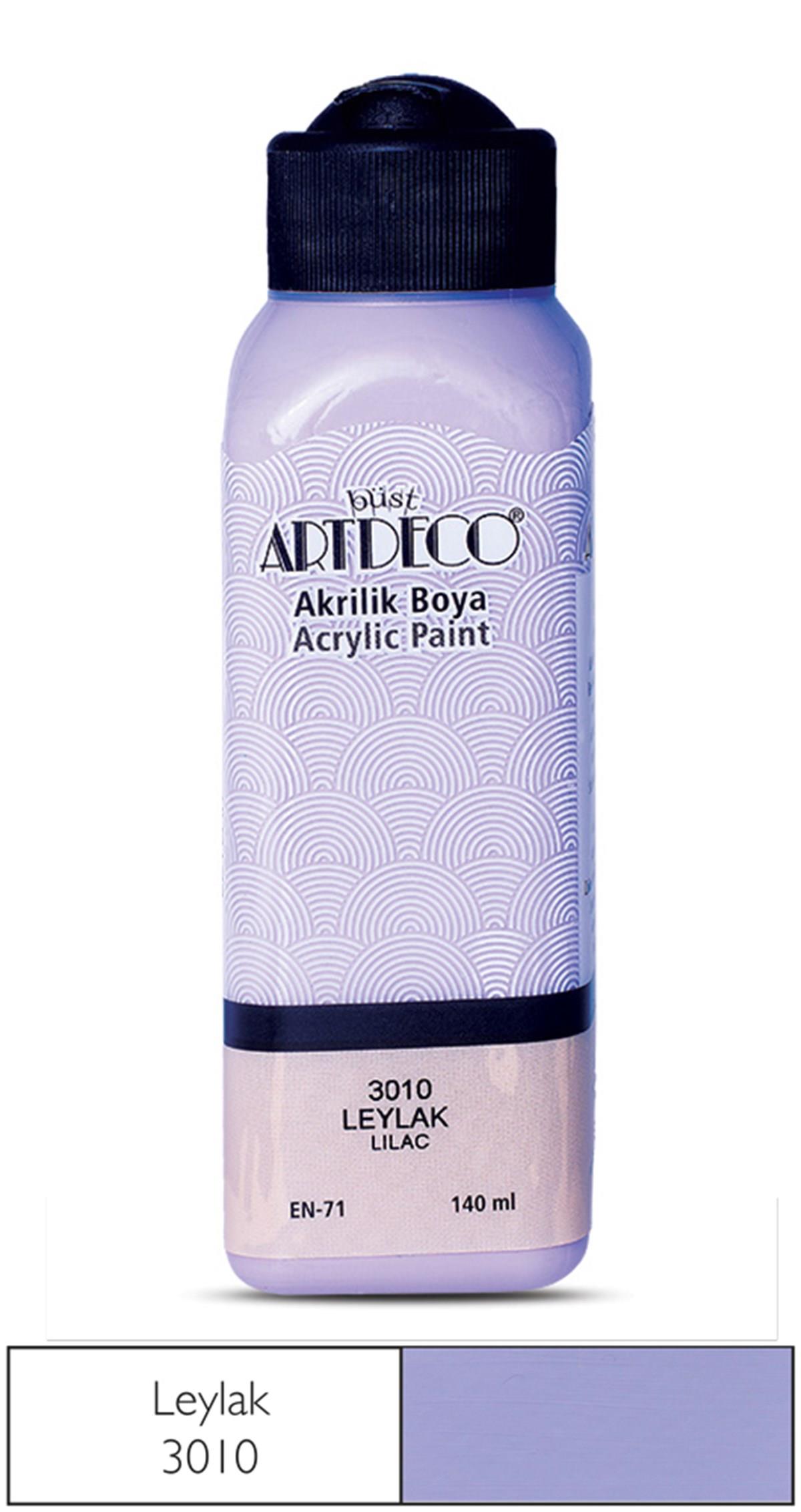 Artdeco Akrilik Boya, 140ml, Leylak 3010