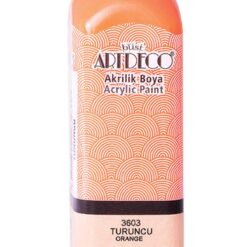 Artdeco Akrilik Boya, 140ml, Turuncu 3603