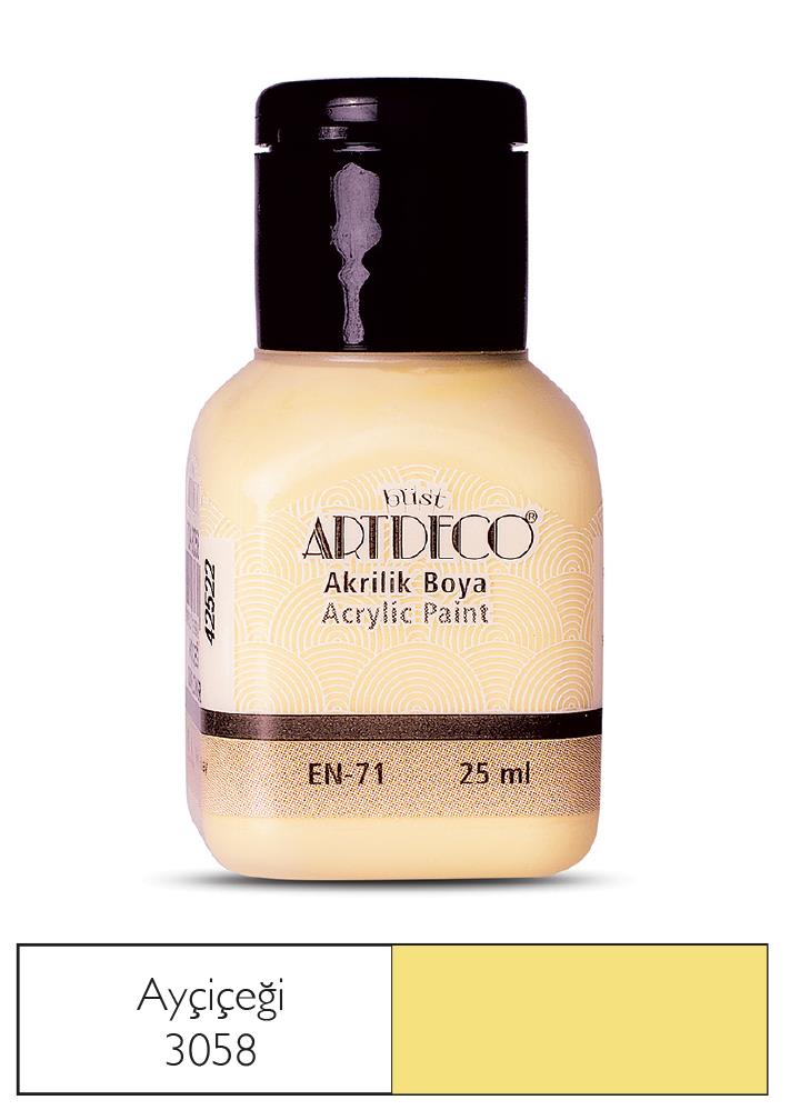 Artdeco Akrilik Boya, 25ml, Ayçiçeği 3058