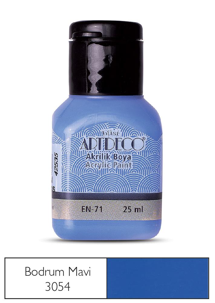 Artdeco Akrilik Boya, 25ml, Bodrum Mavi 3054