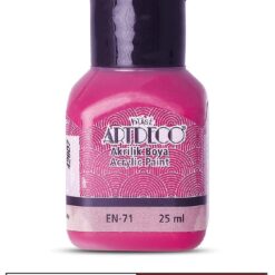 Artdeco Akrilik Boya, 25ml, Bordo 3643