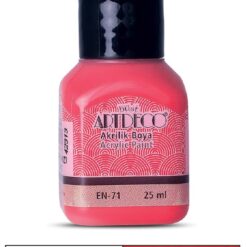Artdeco Akrilik Boya, 25ml, Domates Kırmızı 3043
