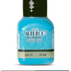Artdeco Akrilik Boya, 25ml, Kelebek Mavi 3044