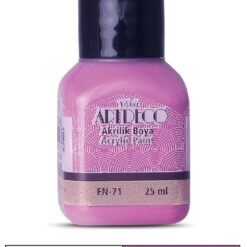 Artdeco Akrilik Boya, 25ml, Kızıl Mor 3050
