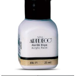Artdeco Akrilik Boya, 25ml, Koton Beyaz 3008