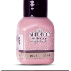 Artdeco Akrilik Boya, 25ml, Küllü Gül 3051