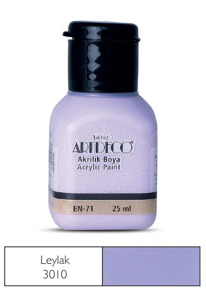 Artdeco Akrilik Boya, 25ml, Leylak 3010