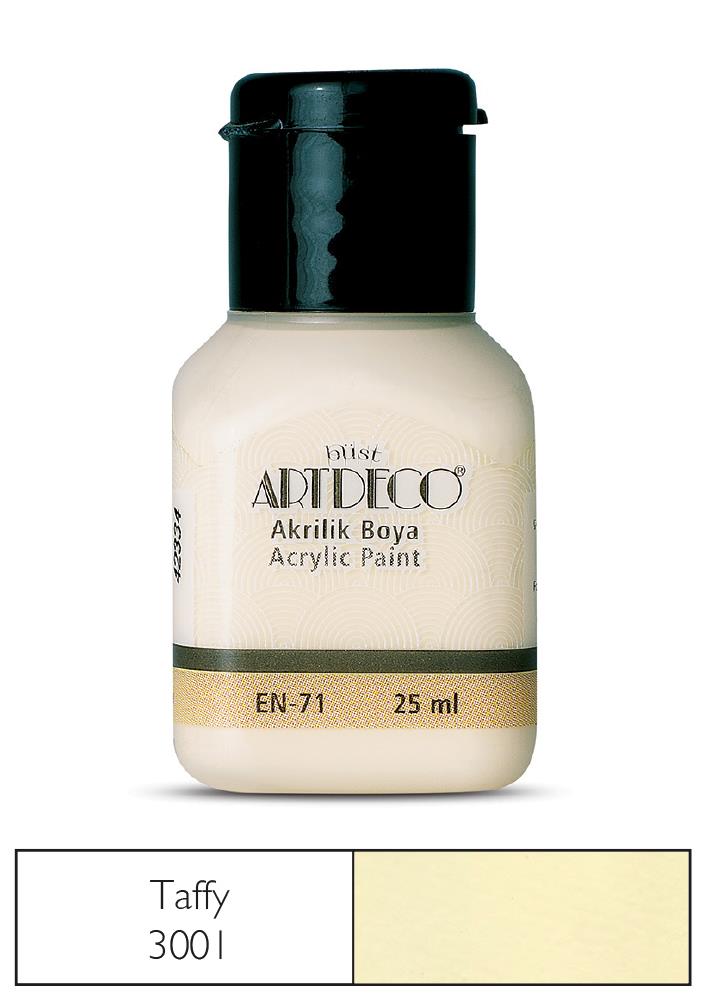 Artdeco Akrilik Boya, 25ml, Taffy 3001