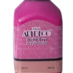 Artdeco Akrilik Boya, 500ml, Fuşya 3653