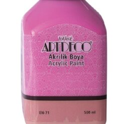 Artdeco Akrilik Boya, 500ml, Şeker Pembe 3678
