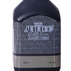 Artdeco Akrilik Boya, 500ml, Siyah 3618