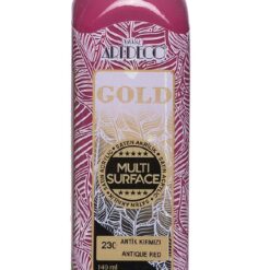 Artdeco Gold Multi-Surface Akrilik Boya, 140ml, Antik Kırmızı 230