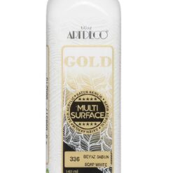 Artdeco Gold Multi-Surface Akrilik Boya, 140ml, Beyaz Sabun 336