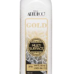 Artdeco Gold Multi-Surface Akrilik Boya, 140ml, Dantel Beyaz 318