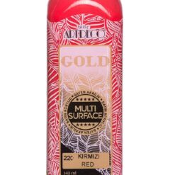 Artdeco Gold Multi-Surface Akrilik Boya, 140ml, Kırmızı 220