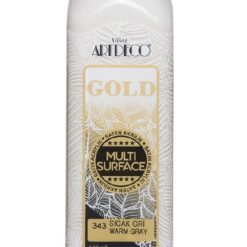 Artdeco Gold Multi-Surface Akrilik Boya, 140ml, Sıcak Gri 343