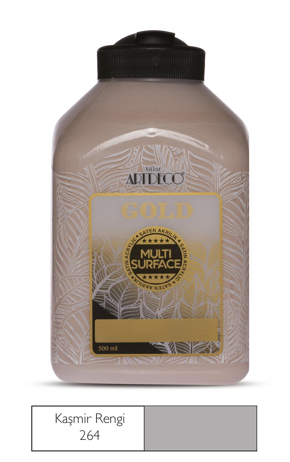 Artdeco Gold Multi-Surface Akrilik Boya, 500ml, Kaşmir Rengi 264