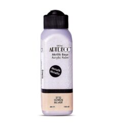 Artdeco Metalik Akrilik Boya, 140ml, Gümüş 3722