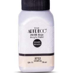 Artdeco Metalik Akrilik Boya, 75ml, Gümüş 3722