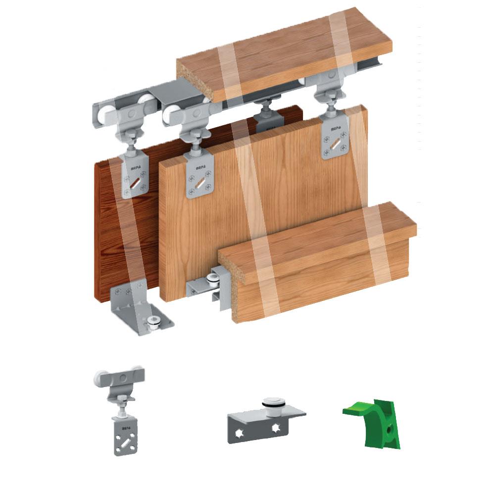 Mepa SKM 38 AY İÇ Ayarlı Sürgülü Gardolap Sistemi