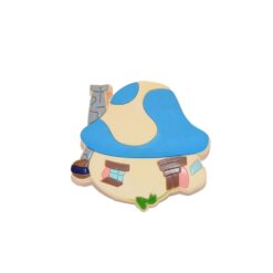 RFORM 20230 Şirinler Evi Çocuk Mobilya Kulp, Krem