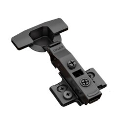 Samet Master Frenli Düz Menteşe, Siyah