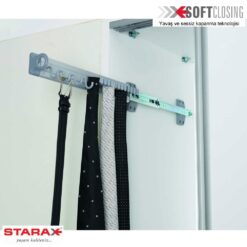 Starax 6555 Sağ Raylı Alüminyum Kravatlık – Kemerlik