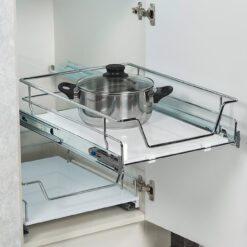 STARAX S-2309 Ahşap Tablalı Bağımsız Teleskopik Raylı Çekmece, 45 cm