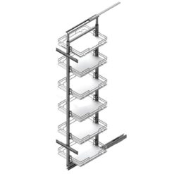 Starax 6 Ahşap Sepetli Teleskopik Kiler 1700-1850 35 cm