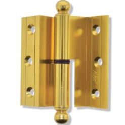 TUBA 5 cm Cumbalı Alüminyum Menteşe, Sağ, Sarı