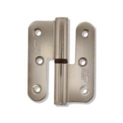 TUBA L1-510 10 cm Oval Lux Alüminyum Menteşe, Saten, Sağ