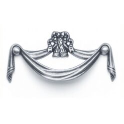 HANDSTYLE 132 Antik Gümüş Kulp, 96 mm